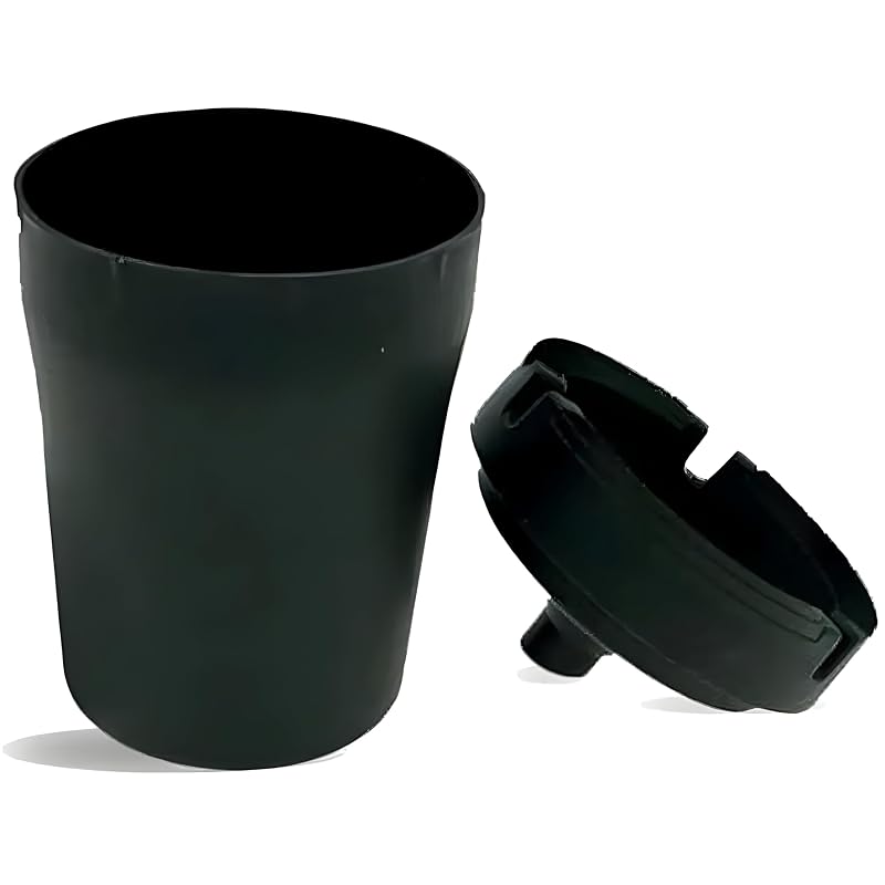 Cinzeiro automotivo grande Ash Bucket com tampa para porta-copos de SUVs e caminhões
