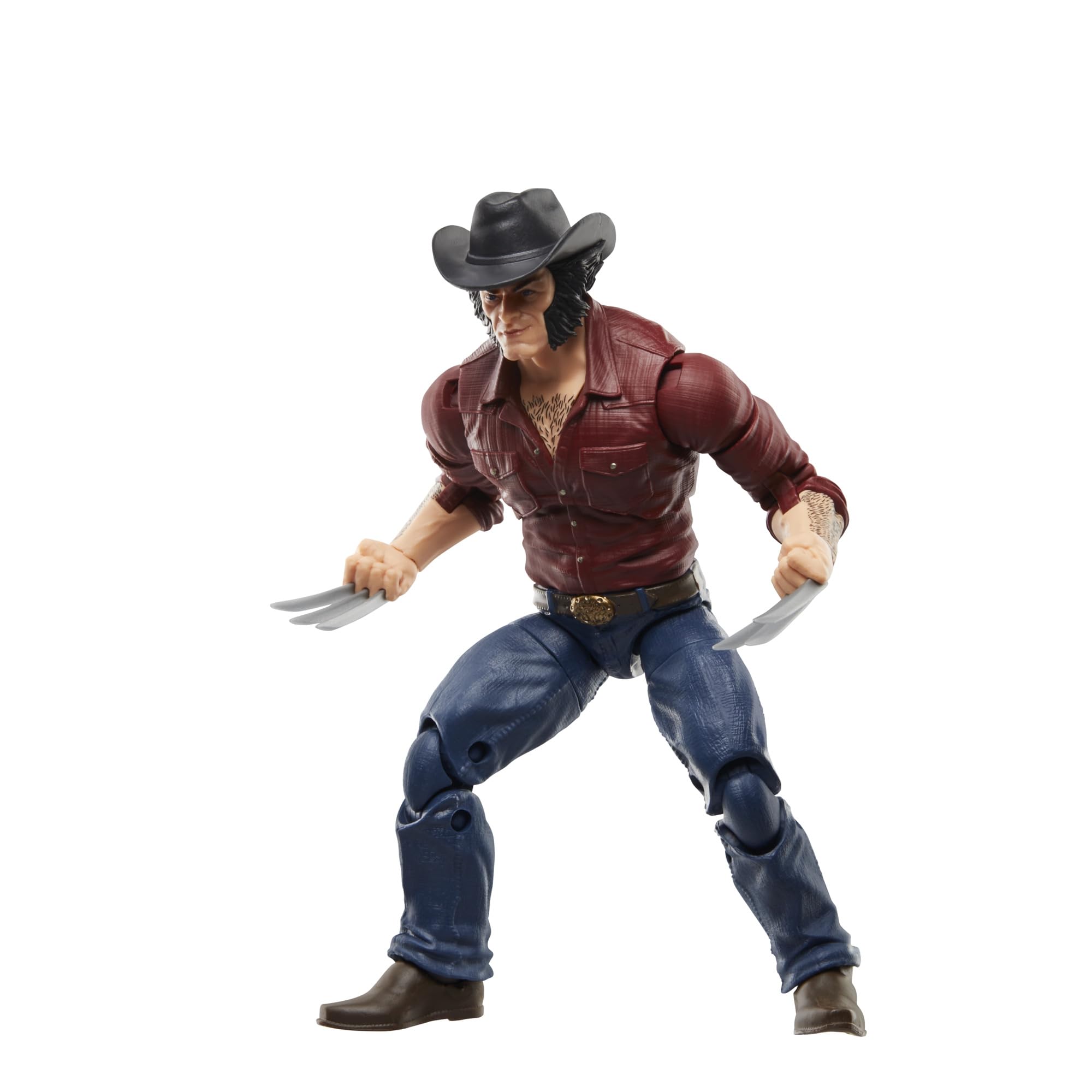 Logan kontra Sabretooth z serii Marvel Legends, figurki Wolverine'a | Marvel Legends X-Men 15 cm figurka 50. rocznica 2-pak - Logan vs Sabretooth