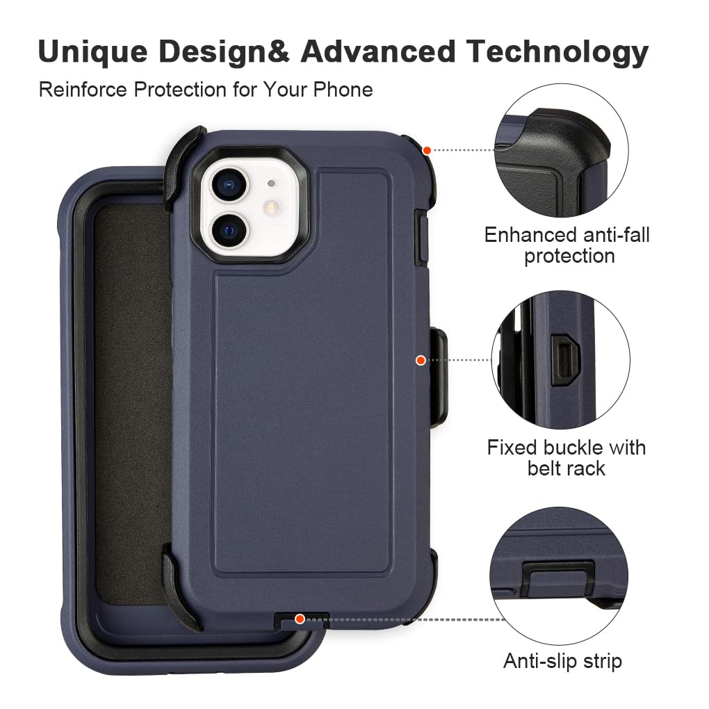 Supdeal Custodia in Silicone Liquido per iPhone 12, [Protezione Fotocamera] [Cover in Microfibra] [Protezione a 4 Strati], Case Ultrasottile e con Presa Comoda, 6,1 Pollice, Rosa