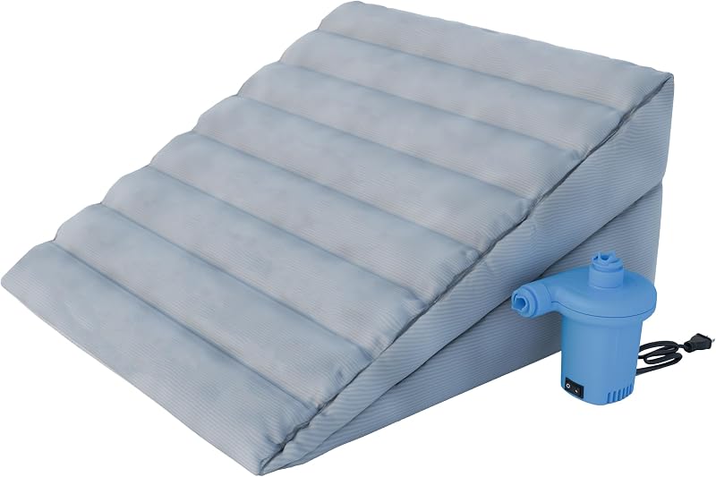 Adjustable Inflatable Wedge Pillow with Electric Pump