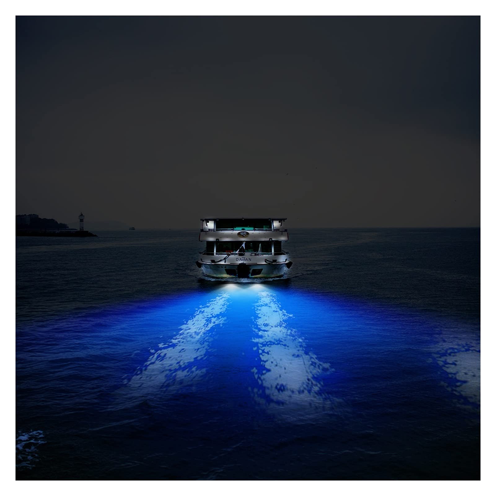 Luci di Navigazione 2.7°12V.PONTOOM TRACCUPA della Barca SUBACQUA Pontoon Pontoon Barche Accessori Barca Acciaio Inossidabile in Acciaio Inossidabile Acciaio in Acciaio in Acciaio Marine IP68