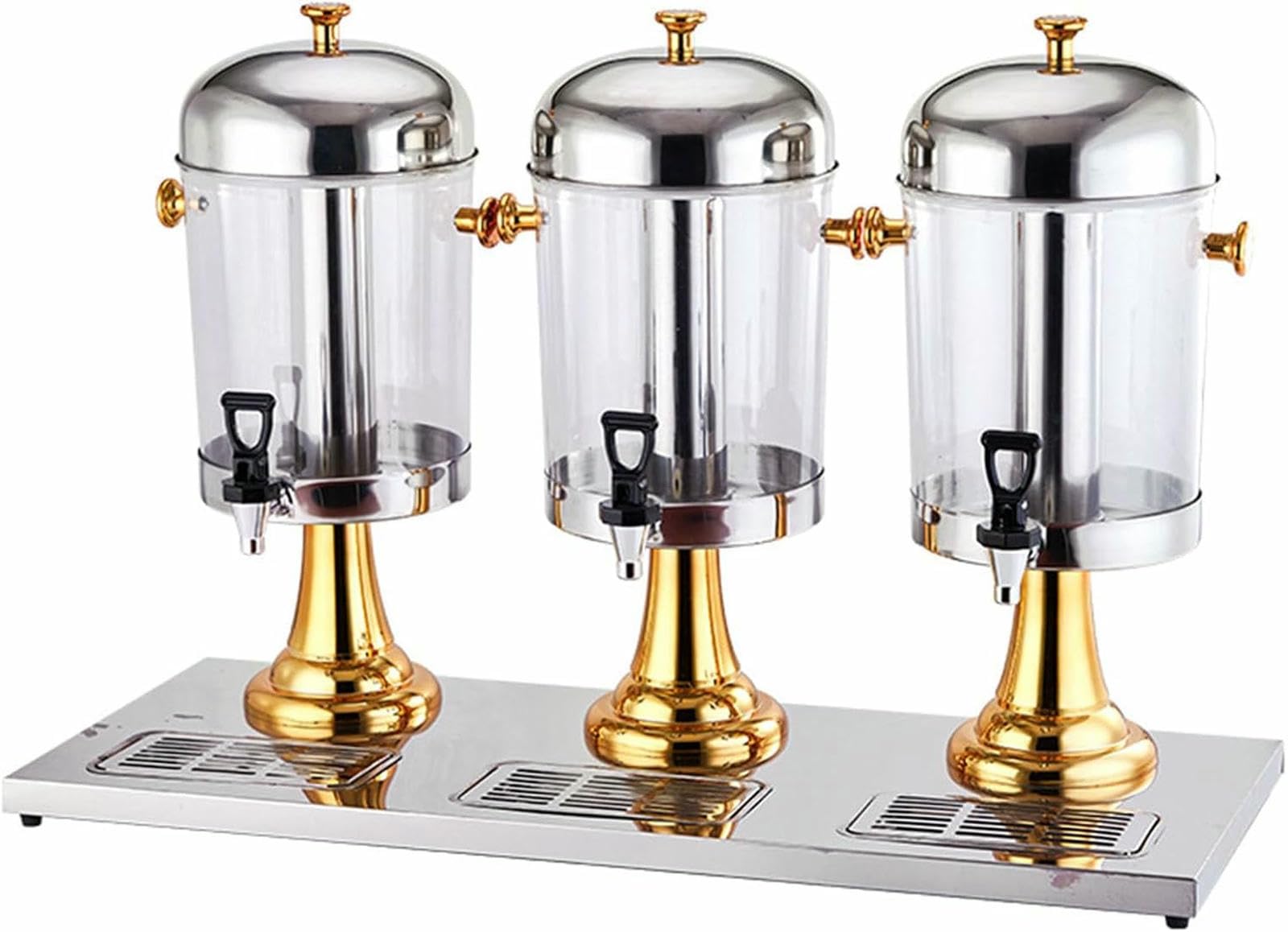 Dispensador De Jugo De Acero Inoxidable, Dispensador De Bebidas Calientes Frías, Dispensador De Bebidas Comerciales para Desayunar Barras De Buffet Hoteles