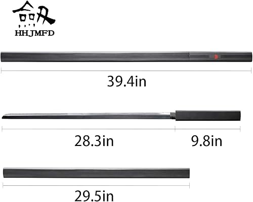 Miniatura 4 de Espada en cosplay y anime Sasuke Kusanagi de acero inoxidable Katana Samurai Sword