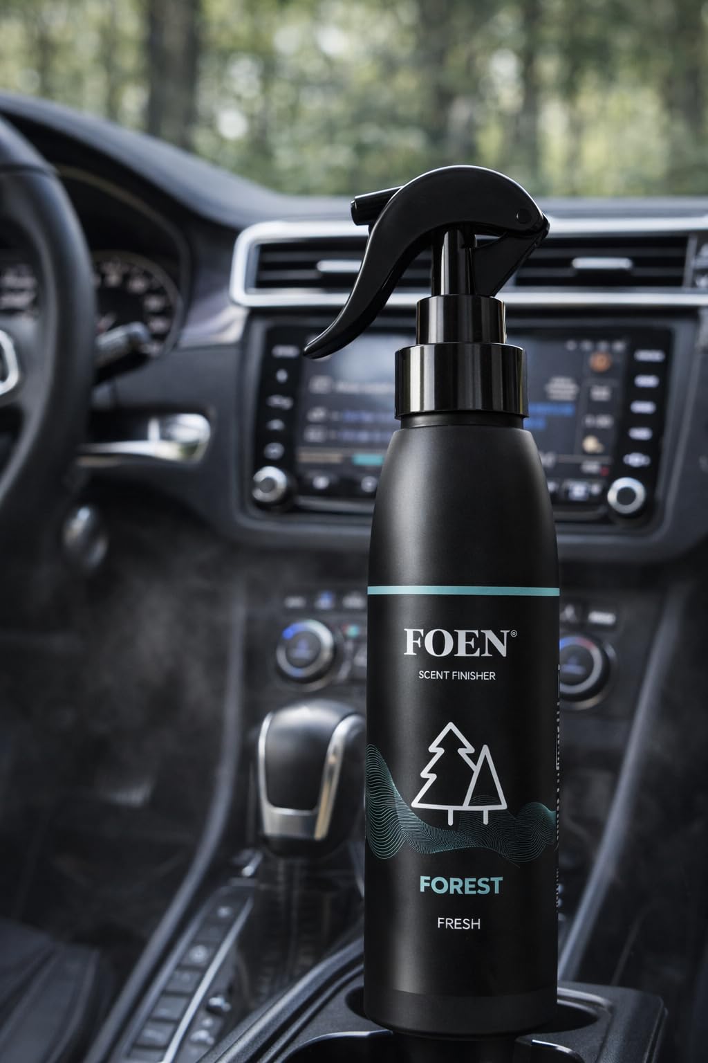FOEN Senteur Finisseur de parfum | Haute qualité pour voiture et désodorisant | Finition durable | Parfum parfait pour voiture, maison, bureau 200 ml – Forêt