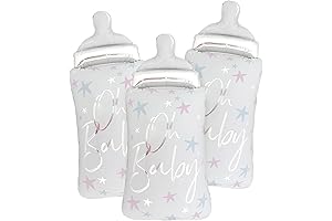 Jumbo Baby Bottle Balloons for Oh Baby Baby Shower Decorations Gender Neutral...