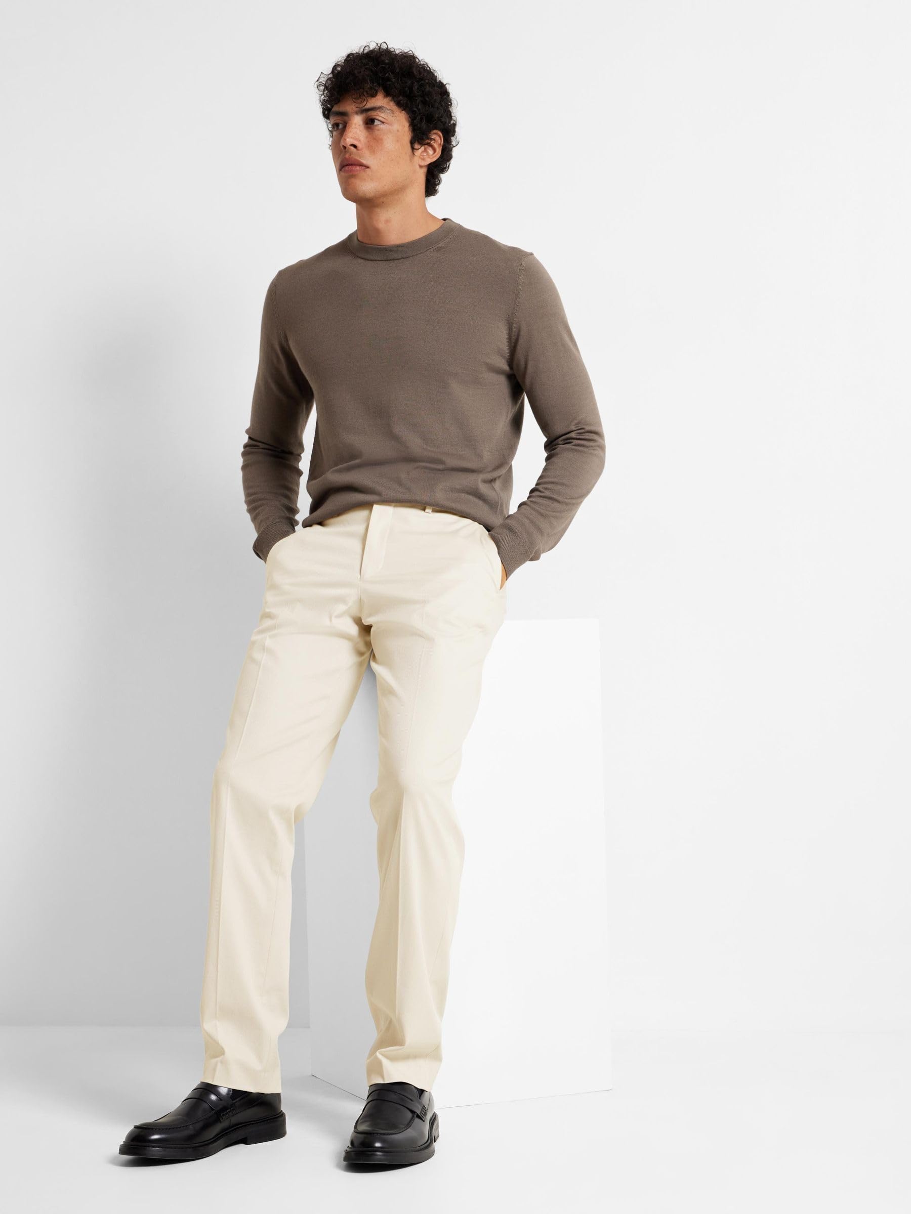 SELECTED HOMME - Slh196-straight Gibson Chino, Pantaloni Chino Uomo