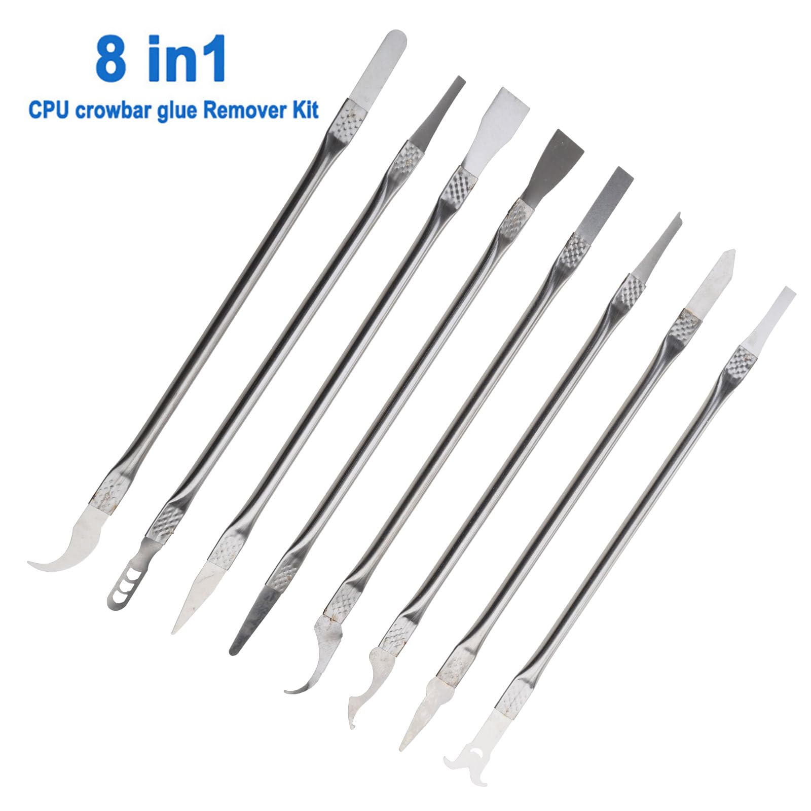 MHADBKH Pry Tools Metal Handle Pry Open Repair Tools 8Pcs Metal Disassemble for for Digital Products Repair