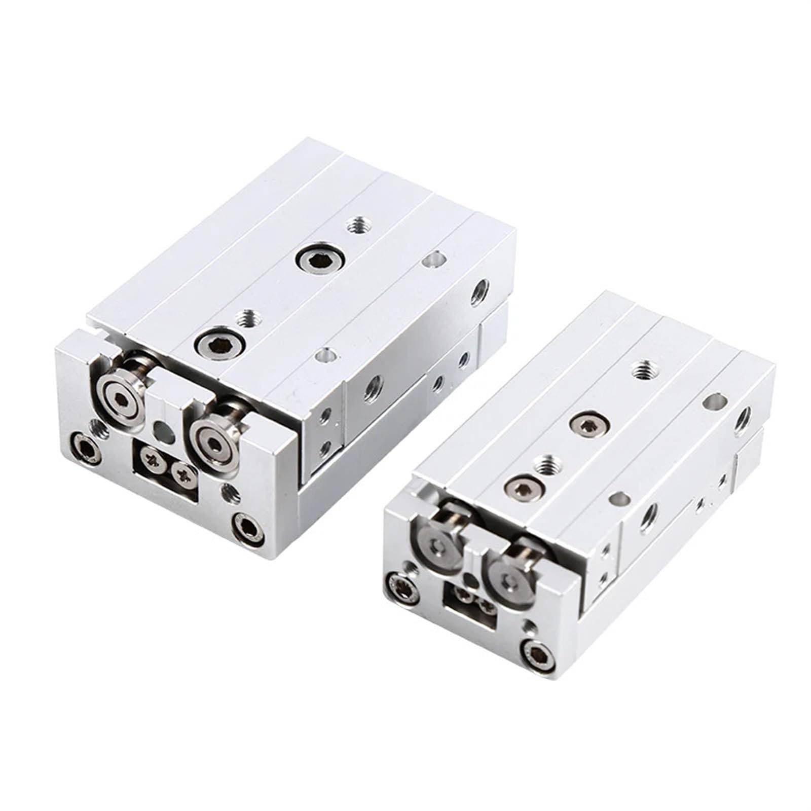 Cylindre pneumatique HLQ16X30S coulissant double effet à guidage intégré