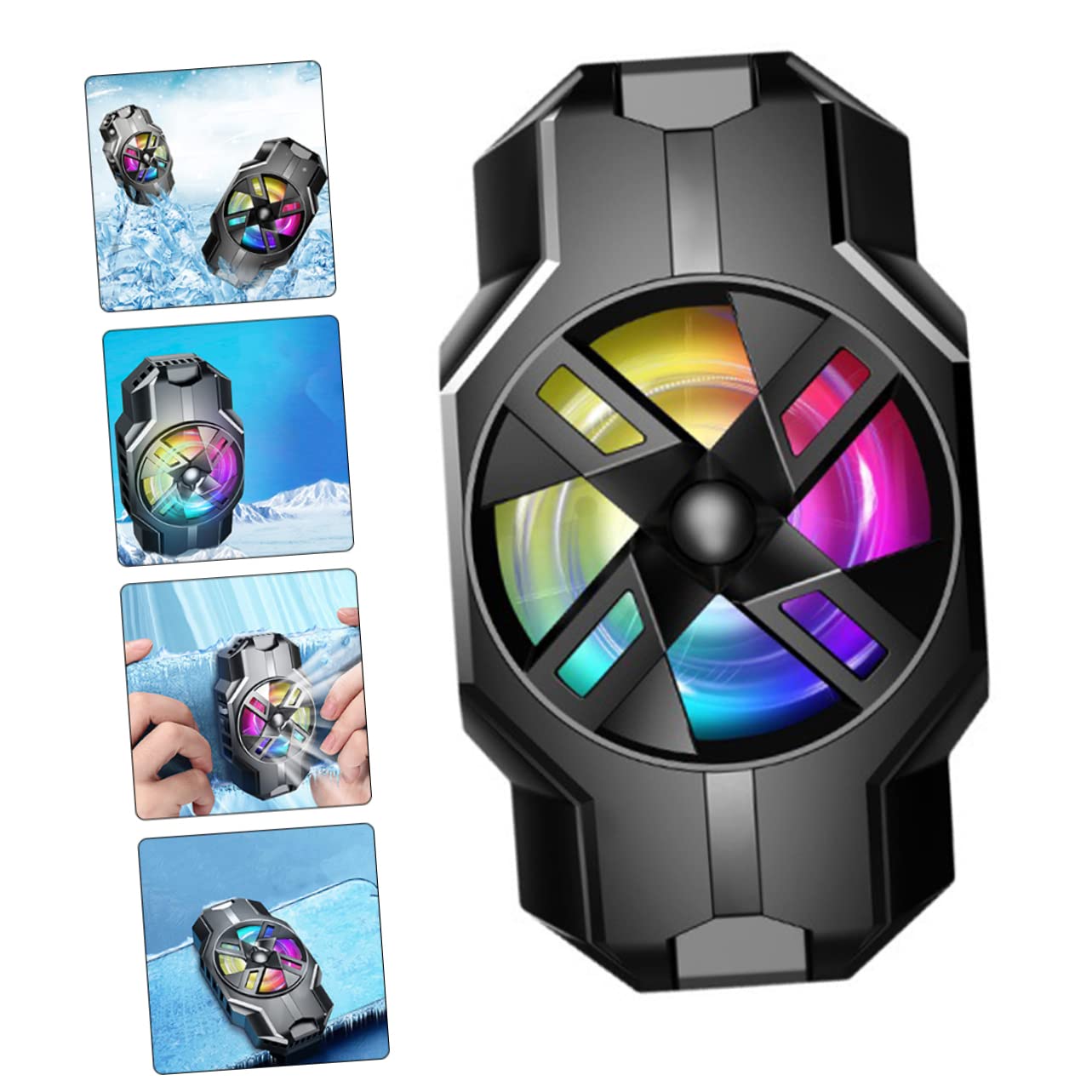 Gatuida 3stücke Handy Kühler Mit Tragbarer Smartphone Radiator Semi-konduktive Kühlung Für Gaming Und Live- Leiser Usb Für Mobiles Spielvergnügen