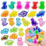 Mochi Squishy Toys: Mini Squishies Dinosaur Water Beads and Malt Sugar Stress Ball for Kids Squeeze Sensory Fidget Toy Bulk - Party Favors for Kids 4-8 Gifts Christmas Stocking Stuffers