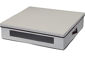 Household Essentials Natural Wreath Storage Box with Lid, 24" (Inch)