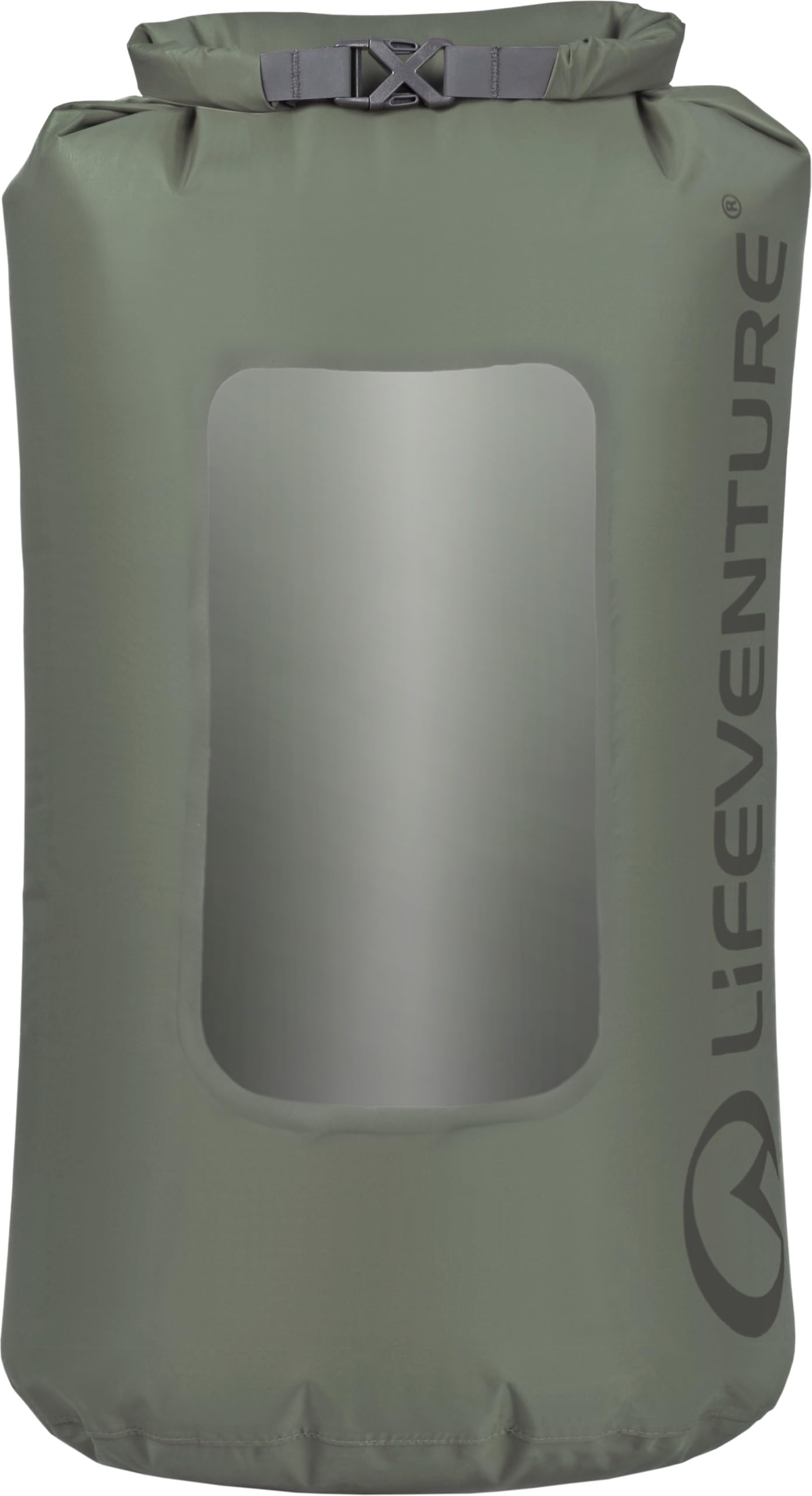 Lifeventure Stormlight, sacca impermeabile in silicone Rip-Stop 70D con cuciture completamente nastrate, chiusura arrotolabile, impermeabile, per viaggi avventurosi