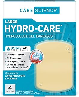 Hydrocolloid, Large, 2.3 in x 3 in, 4CT