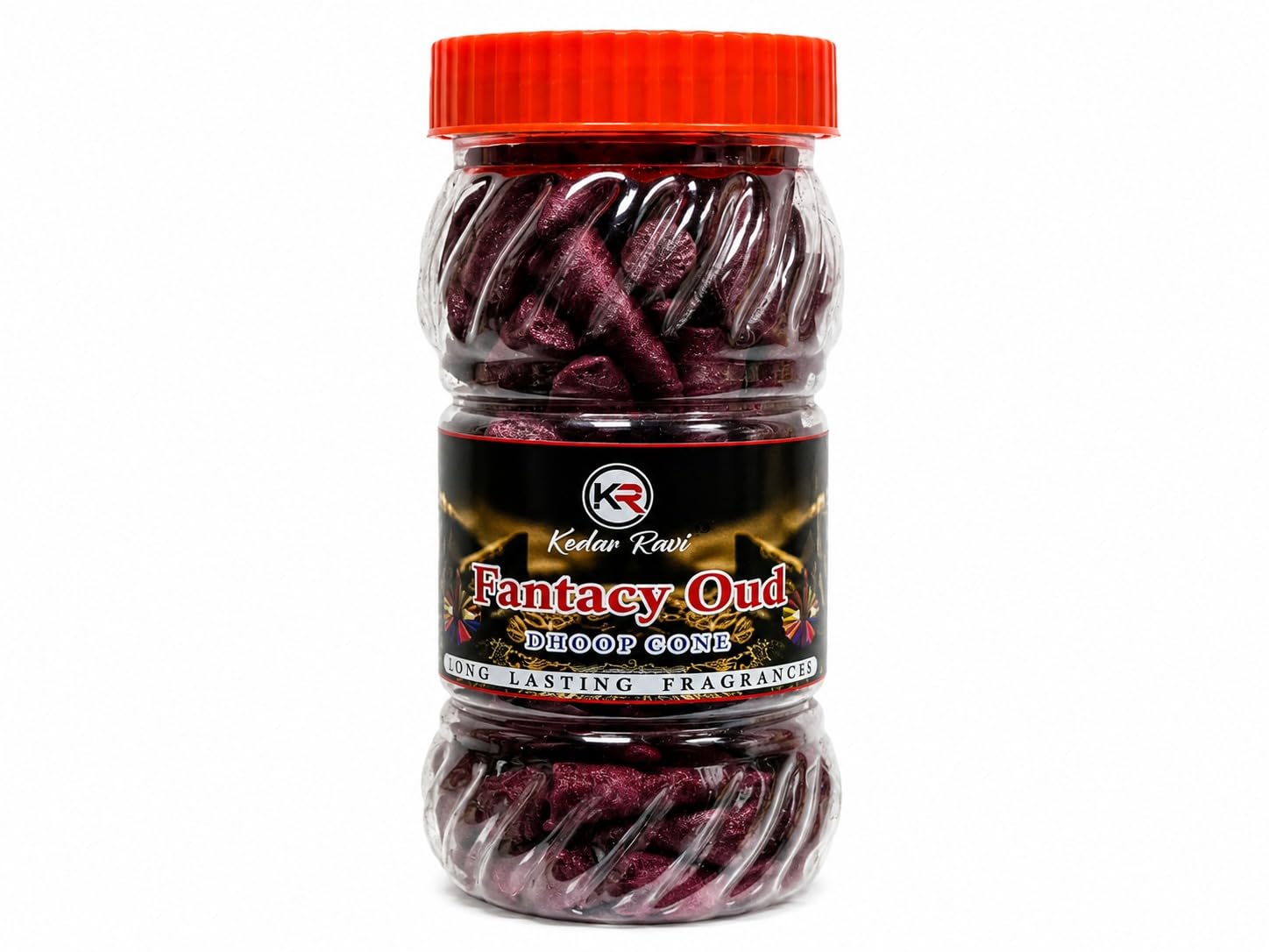 Fantasy Oud Dhoop Cones, Long Lasting Oud Fragrance Incense Cones for Puja, Meditation, Prayer & Home Aromatherapy-image-20