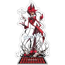 Hazbin Hotel Acrylic Figure AlastorAngel Dust/Vaggie Figure Model Plate 3D Double-sided Transparent Stand Figure Desk Decoration