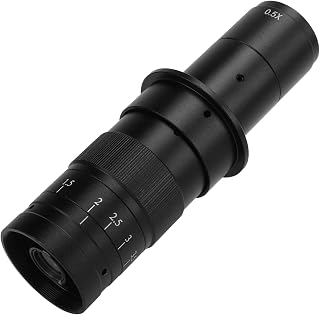 Microscope Camera 180X Zoom C Mount Monocular Lens for Electronic Jewelry Crystal Inspection