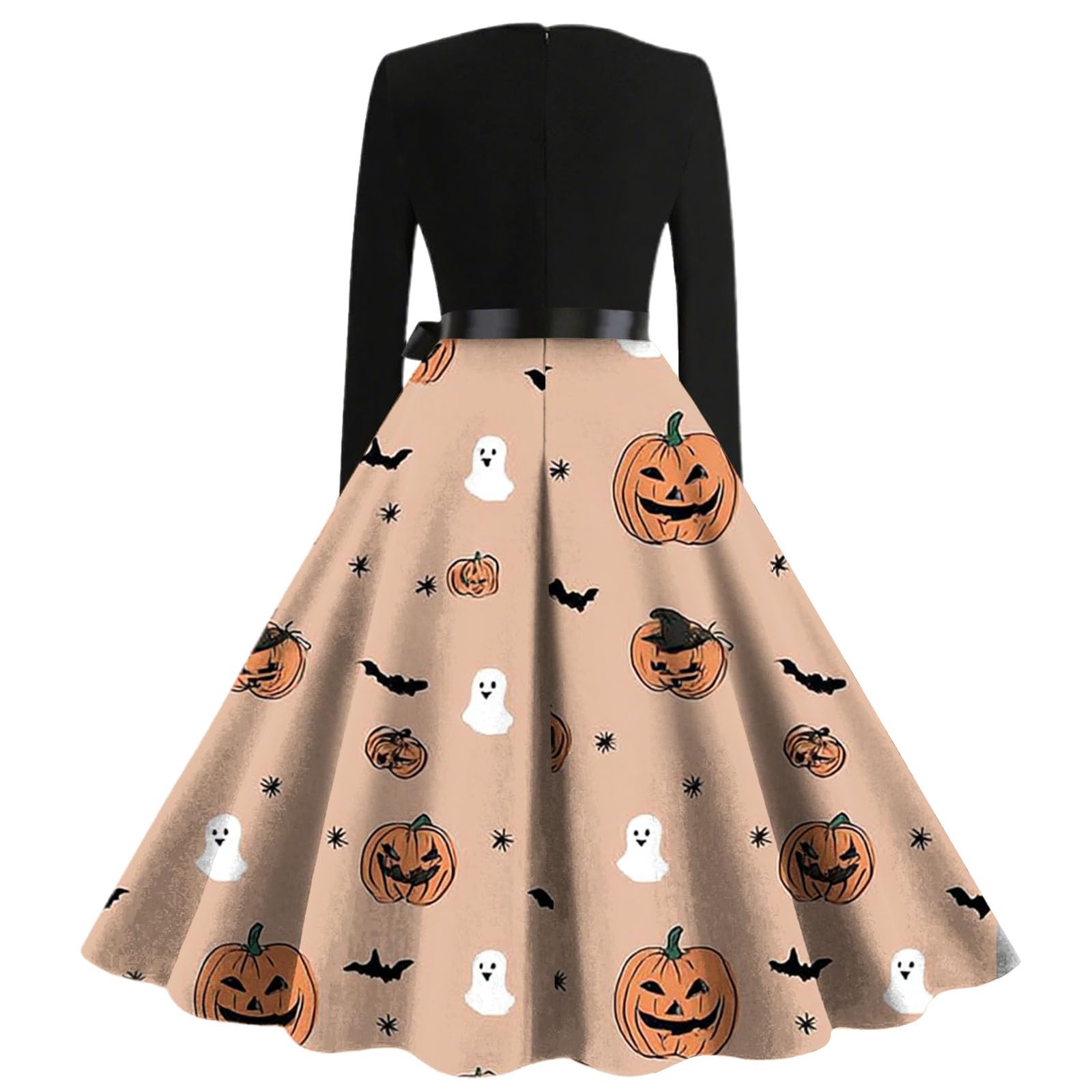 Vestido de Halloween para mujer, vestido vintage para mujer, vestido