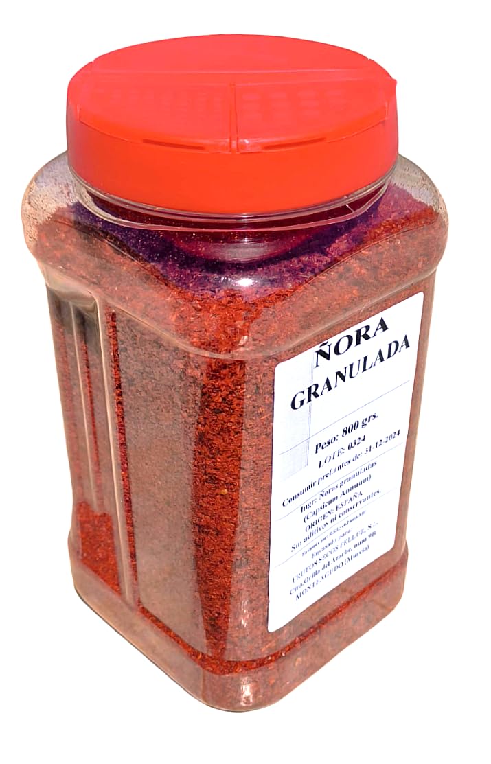 Ñora molida 800 gr - ñora especia - ñora picada - ñora granulada - pelluz
