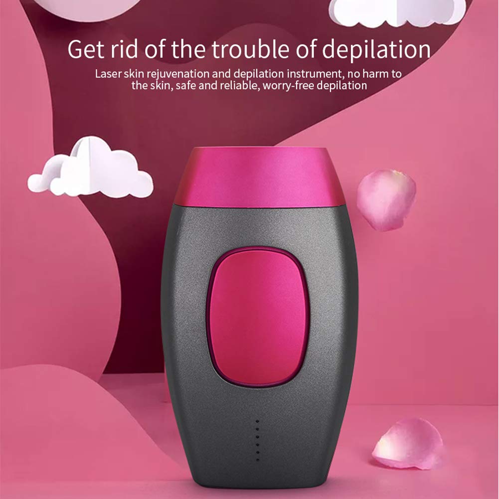 Epilatore elettrico IPL, Epilatore permanente bikini facciale femminile, Epilatore indolore corpo 600000 Lampeggiante