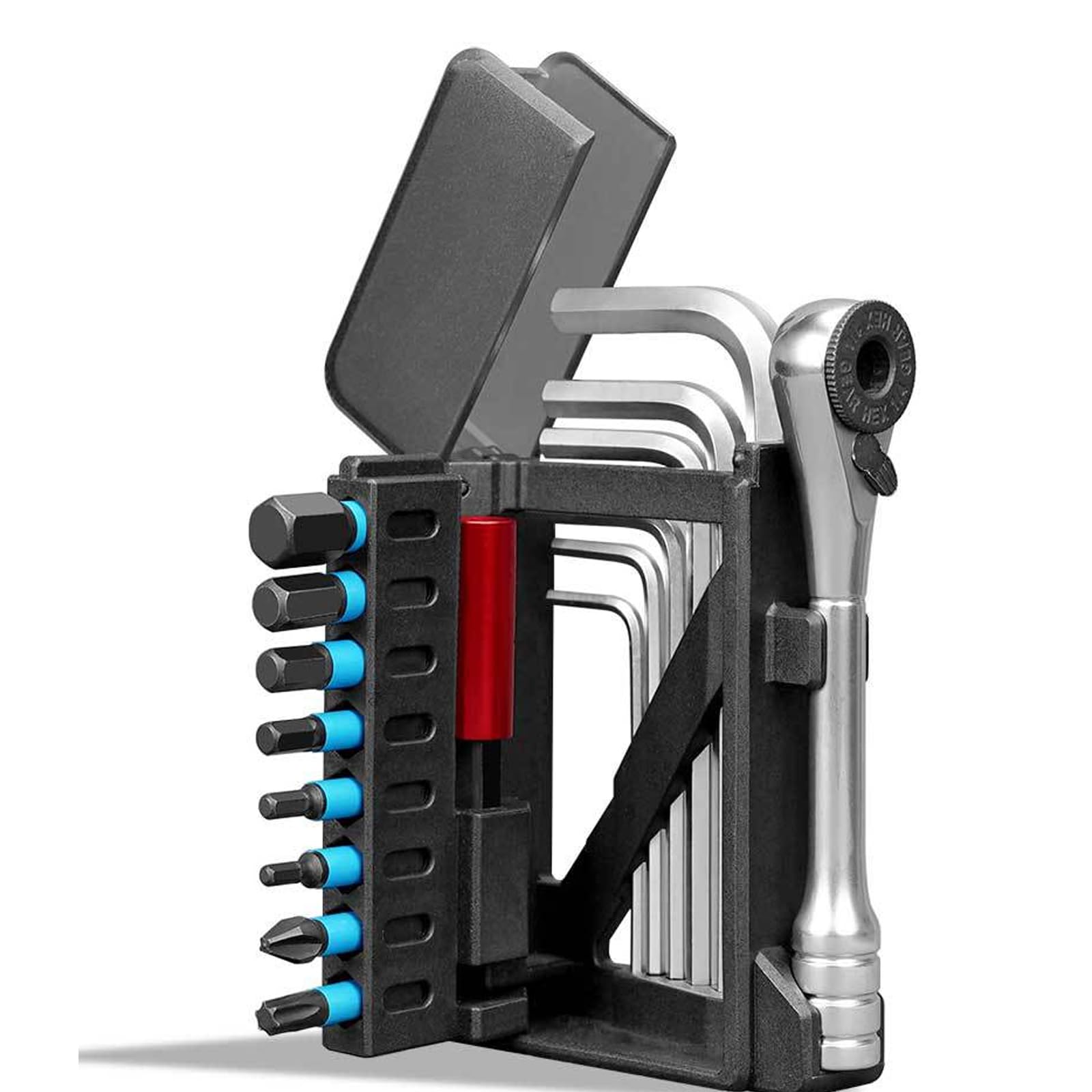 Herramientas multifunción de reparación de bicicletas, agarre ergonómico, llave pequeña, mantenimiento de bicicletas, multiherramienta para reparaciones de bicicletas de carretera