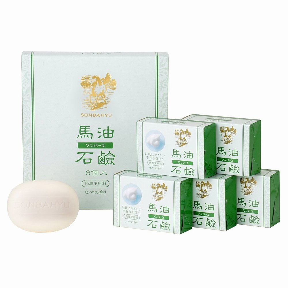 Amazon | ソンバーユ 馬油石鹸 (85g 6個入) ×2箱セット