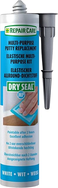 Repair Care International DRY SEAL® Replacement Putty Elastic Glazing Sealant White