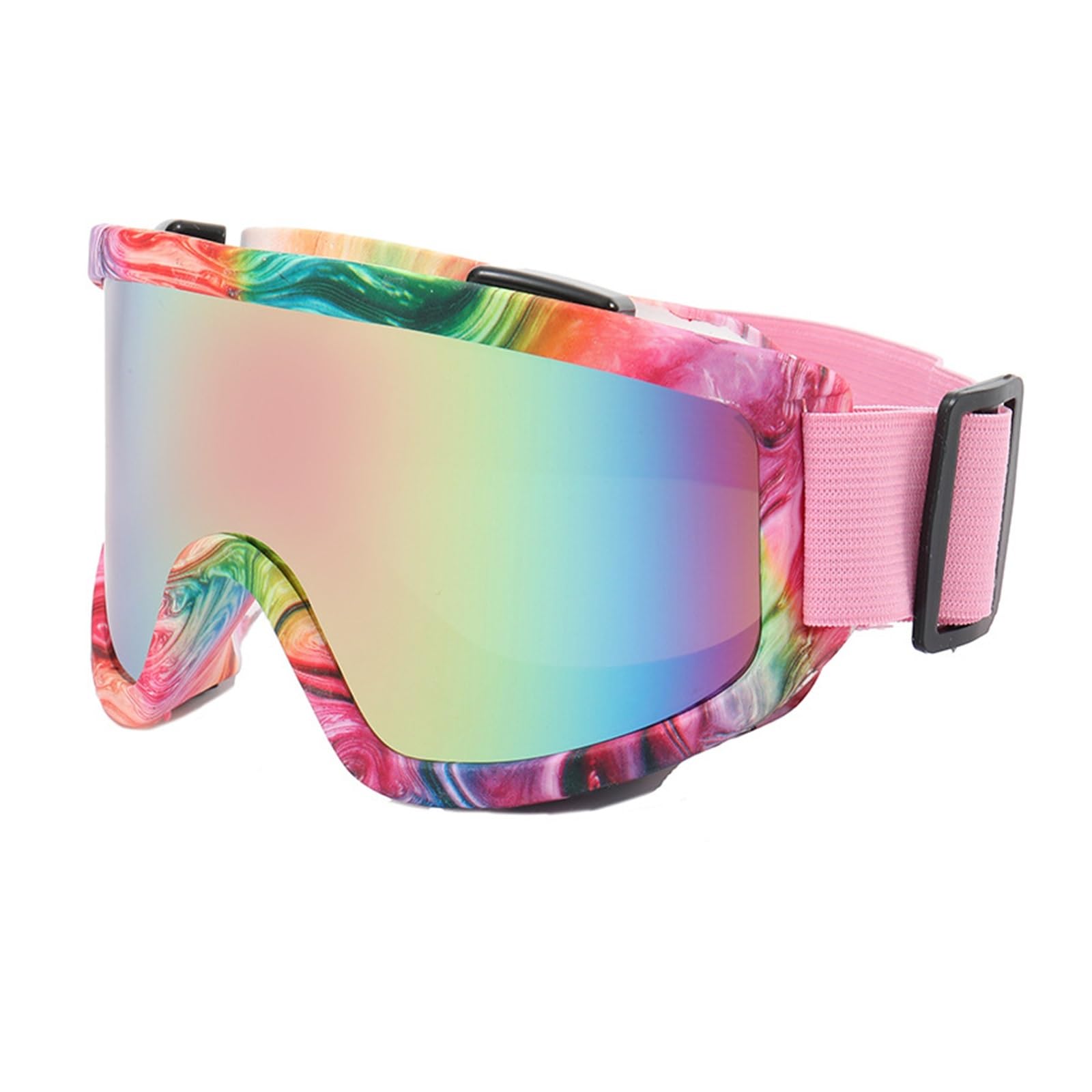 Okulary narciarskie - Gogle przeciwmgielne Gogle motocyklowe Zimowe okulary snowboardowe Okulary narciarskie Outdoor Sport Wiatroszczelna maska narciarska Gogle terenowe Gogle kaskowe Gogle Outd