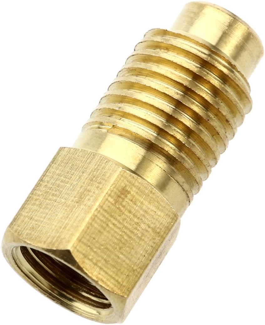 Adapter 1/4 SAE to 1/2 Vacuum Pump Connector for Automotive and Refrigeration Service