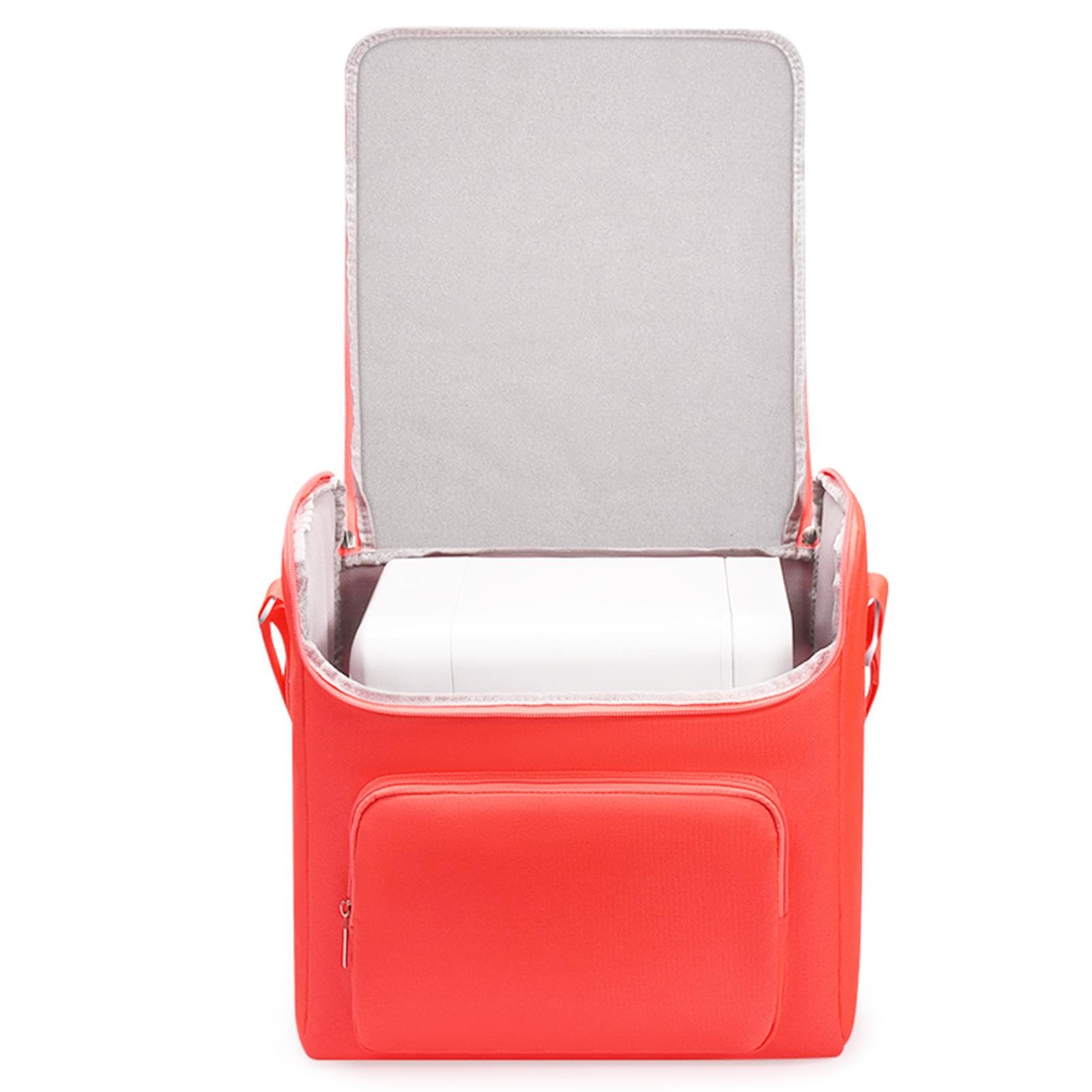 Mini bolsa de almacenamiento para frigorífico, bolsa de almacenamiento para nevera de 4/6 l, organizador de almacenamiento con correa para el hombro, funda portátil aislada para frigorífico