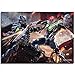 mmkow Puzzle Impreso 1000 Piezas de conocimientos educativos de Batman y Superman para Resolver Puzzles Infantiles 38x52