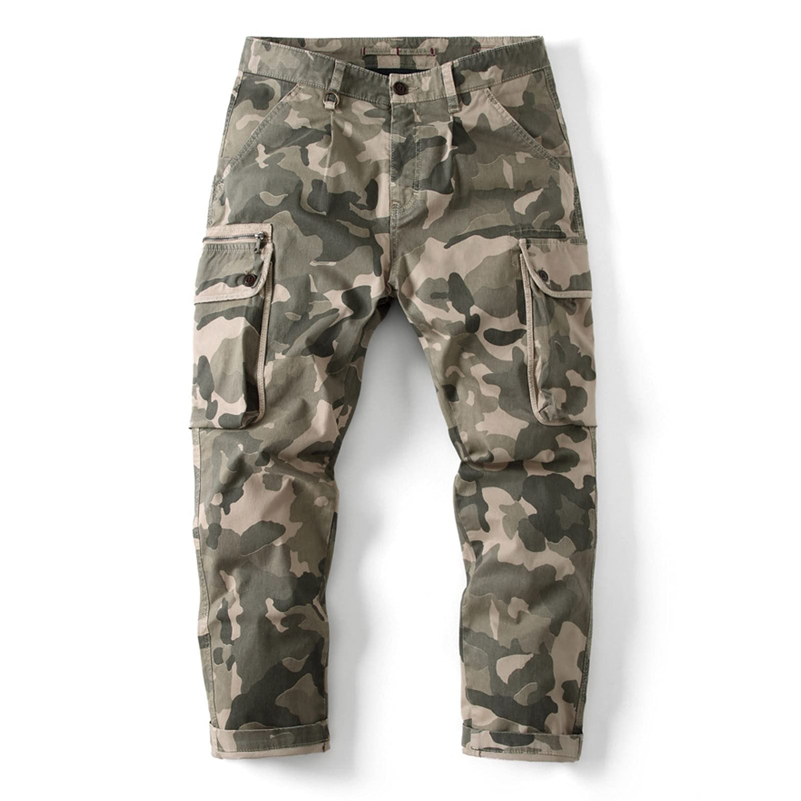 Pantaloni chino da uomo, casual, vestibilità rilassata, pantaloni cargo da jogging, pantaloni cargo da uomo, pantaloni basic lavati, pantaloni da jogging, pantaloni per il tempo libero, con tasche