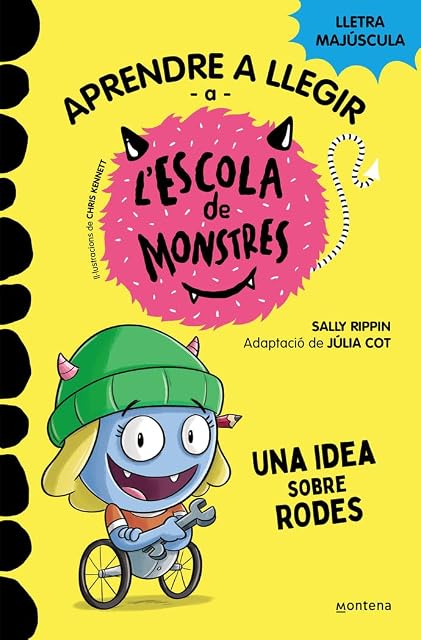 Portada de Aprendre a llegir a l'Escola de Monstres 12 - Una idea sobre rodes