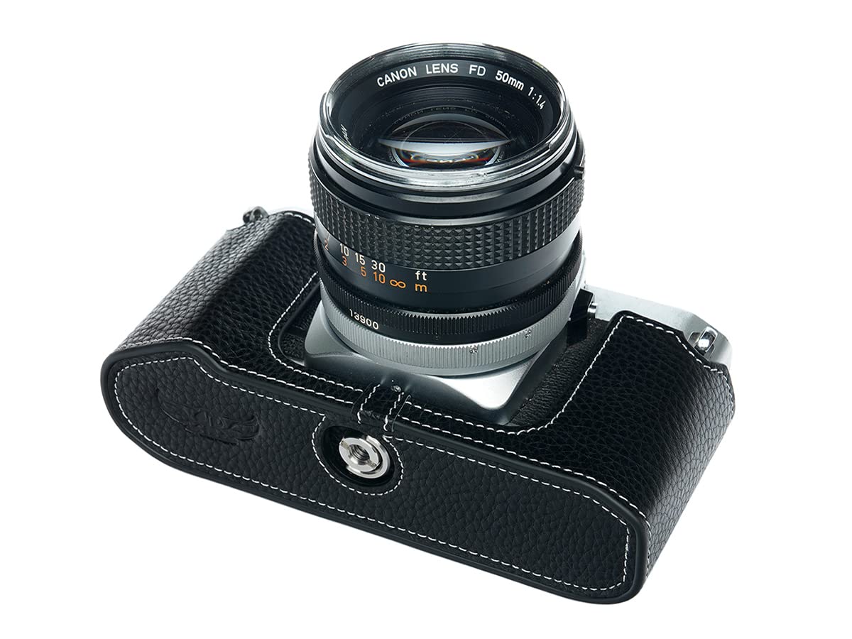 Amazon | TP Orig Canon AV-1 AV1 専用 ブルタイプ 本革 ボディケース