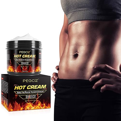 Crema quemadora de grasa, crema caliente para quemador de grasa del vientre, crema de celulitis para muslos, crema para sudar para mujeres y