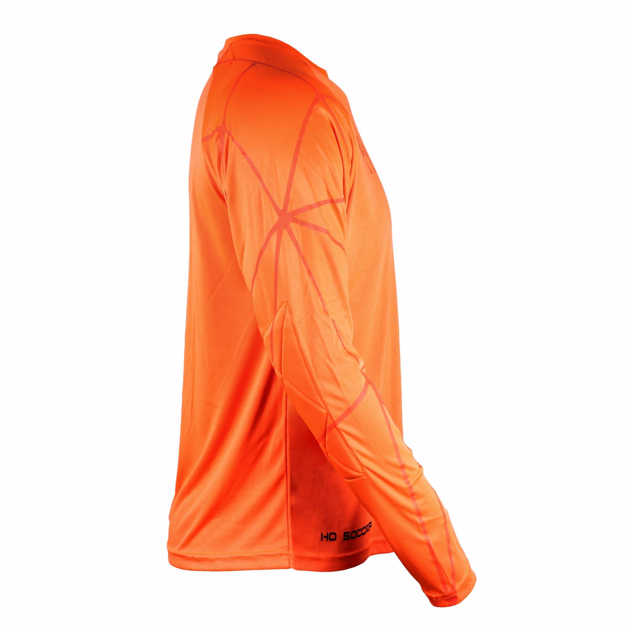 HO Soccer KONKISTA Orange Camiseta de Portero, Unisex niño, Naranja