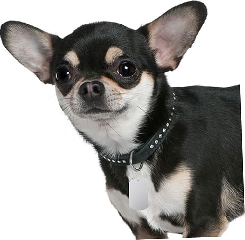 Miniatura 7 de Happyyami 20Pcs Metal Bull tag Sublimation tag Engraving Dog Tags DIY nameplate Cow Tags Dog id Tags Sublimation Dog Tags Metal Dog Tags cat Name