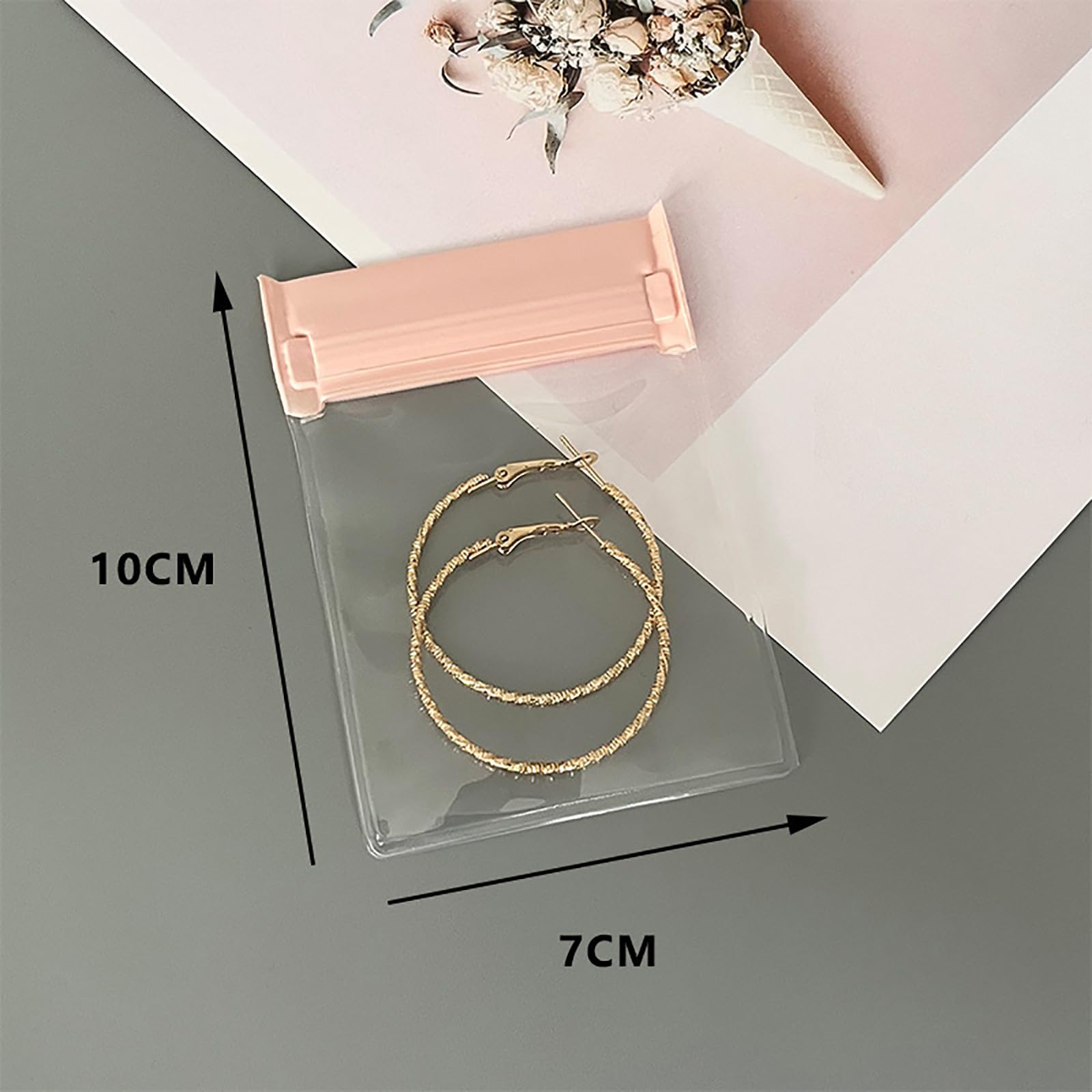 50 Sacchetti Trasparenti Con Zip Per Gioielli - 6x8cm, Ideali Per Viaggi E Organizzazione - Foto 14