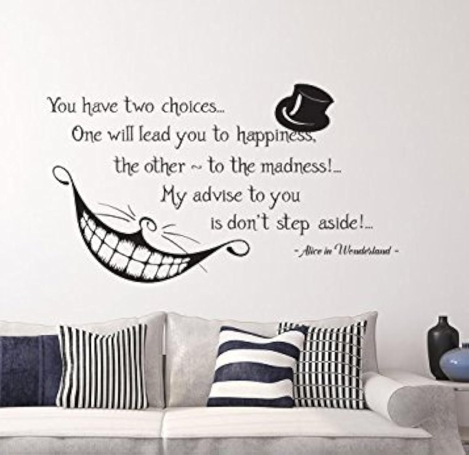 bpa Alice in Wonderland Decals for Walls