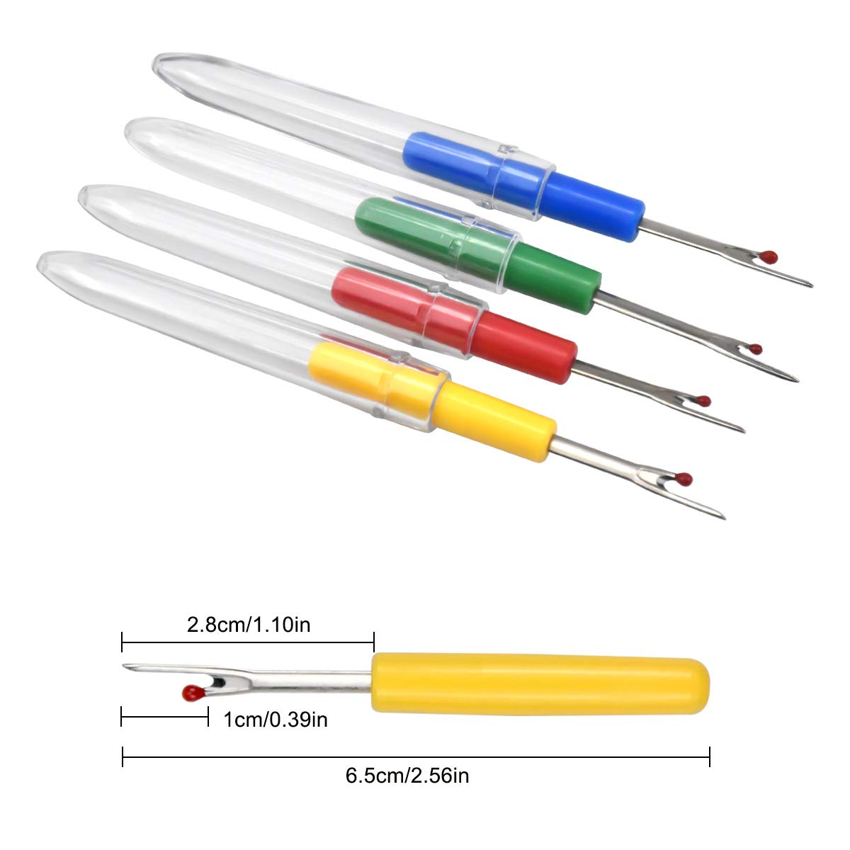 Kit 4 Pièces Pour Découdre - Découd-vite, Ciseaux, Boîte De Rangement, Pour Ourlets Et Coutures