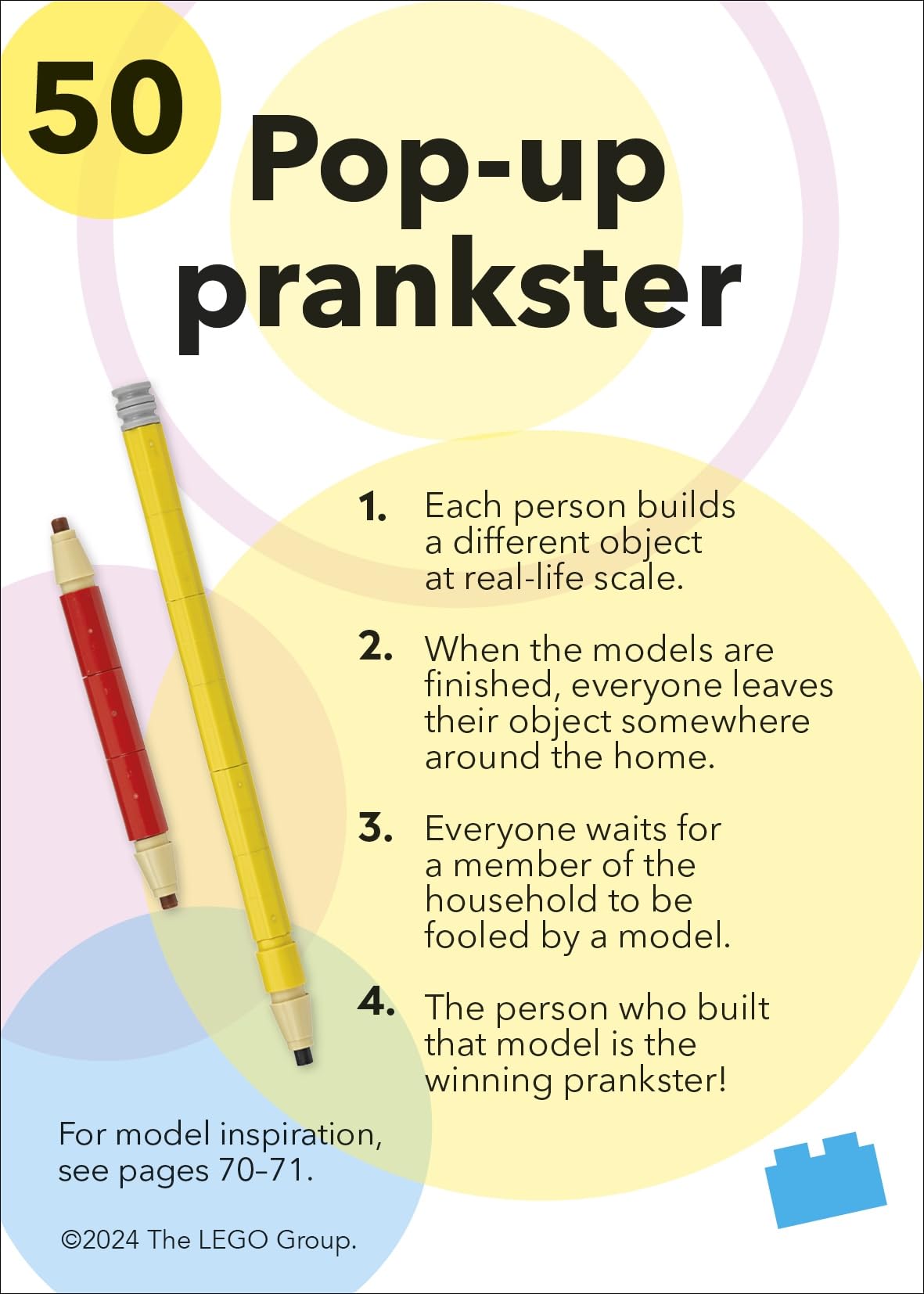 LEGO Fun Family Challenges: 50 Boredom-Busting Ideas to Build and Play