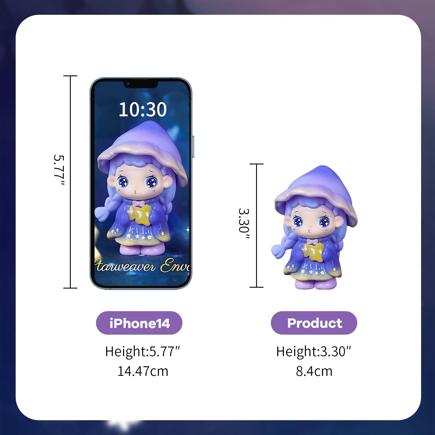 Magic Academy Series Blind Box Figures, Random Design Action Figures Collectible Toys for Birthday Gift, Home Decorations, Single Box