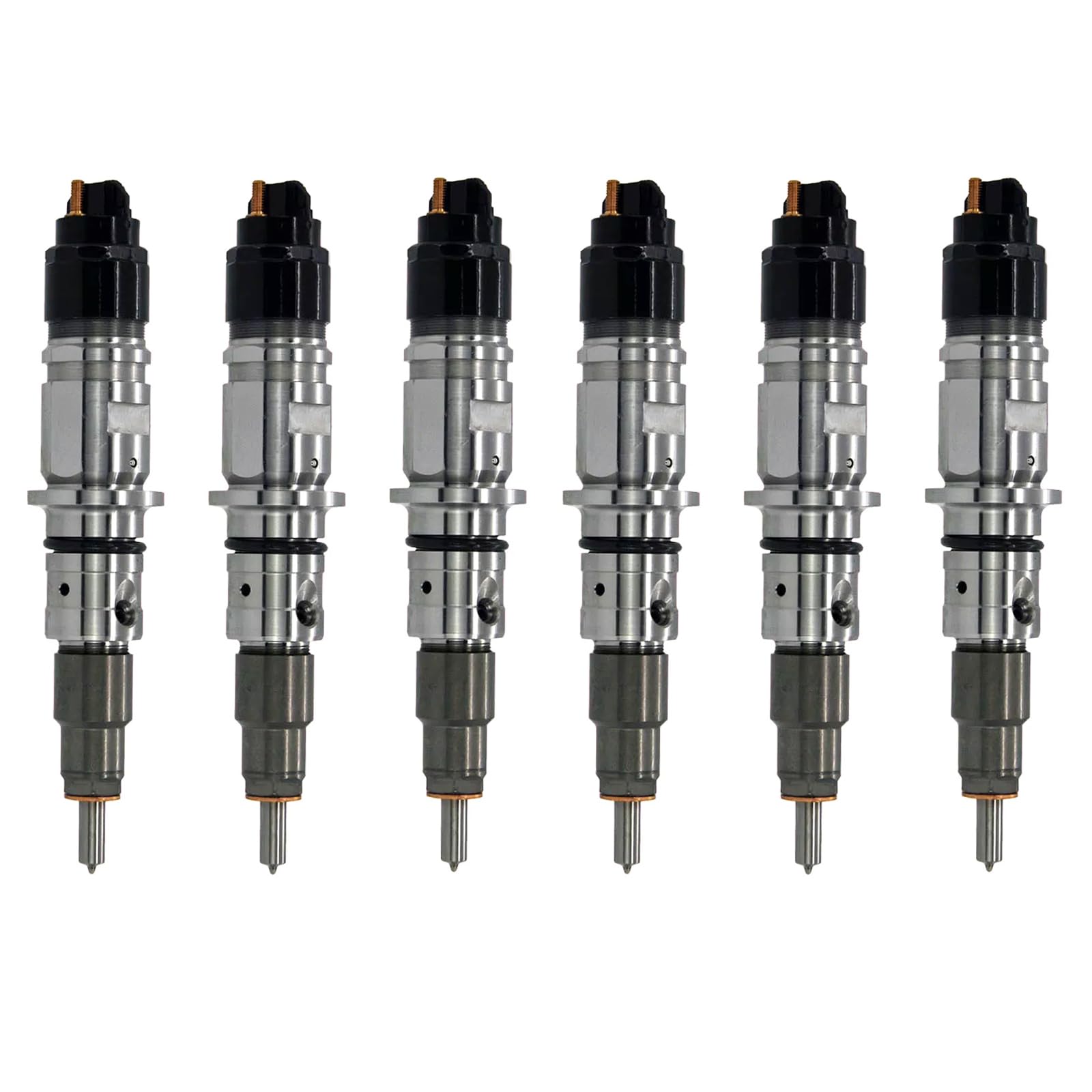 6PCS 0445120187 0986435573 5256034 5254261RX CR Fuel Injector for Dodge Ram 3500 4500 5500 6.7L 2013-2018 Cummins B6.7 ISB6.7 QSB6.7 CM2250 CM2350 Engine