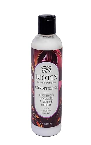 GOLD BANNER BEAUTY PRODUCTS GOOD2GRO Acondicionador de crecimiento y engrosamiento con biotina y colágeno, mejora la pérdida y adelgazamiento del