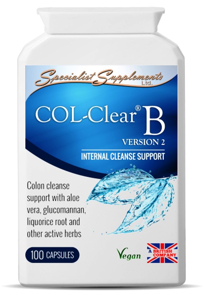 COL-Clear Version B (formula 2): powerful colon cleanser (100 VegiCaps)