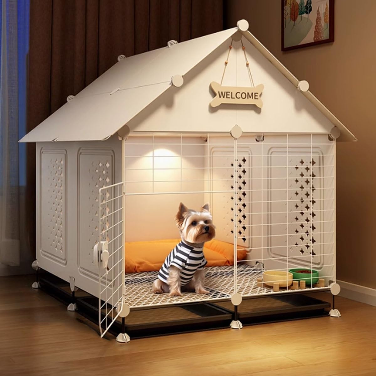 Amazon.co.jp: 犬 ペットキャリー 犬舎 ドッグハウス ペットハウス 犬