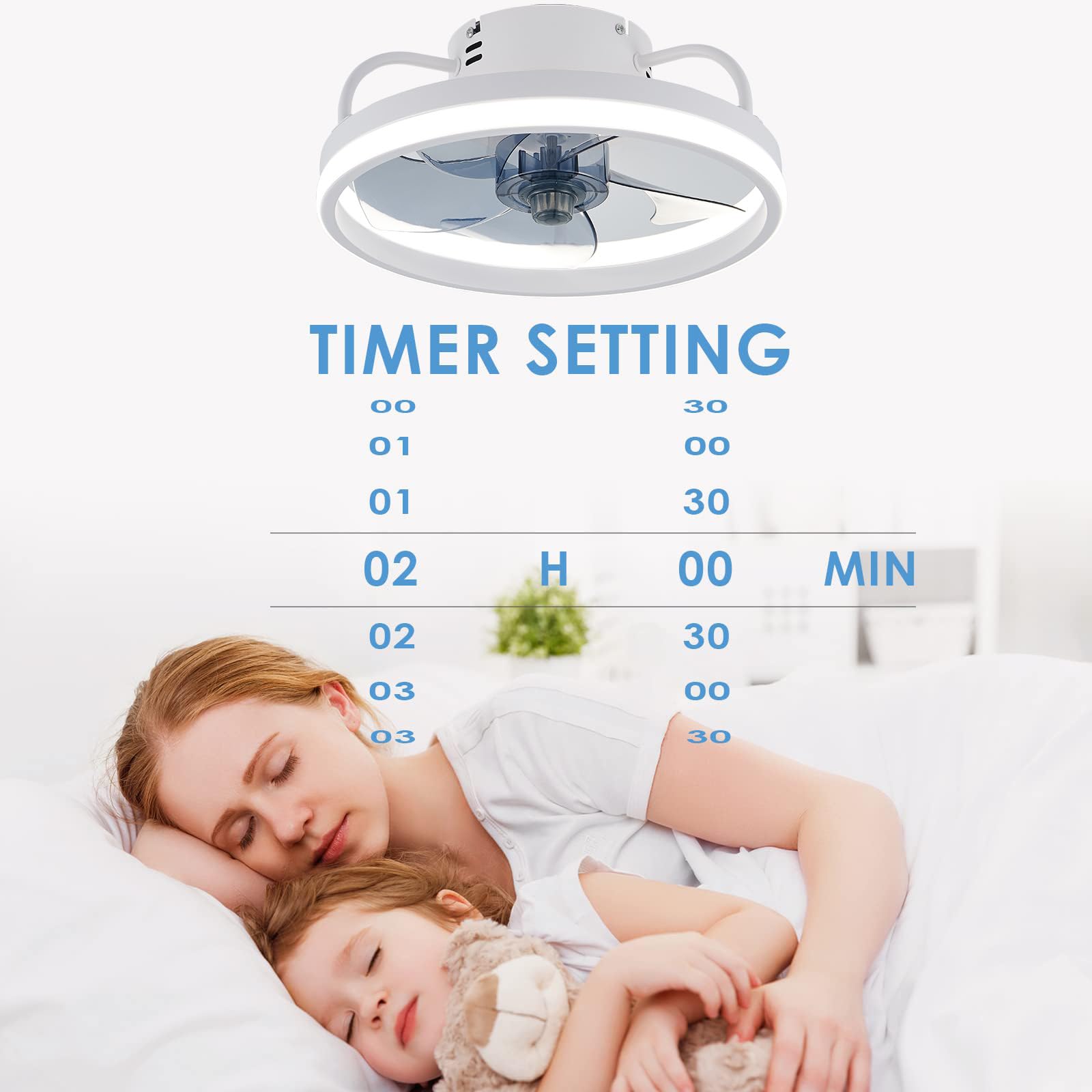 Proventa 3D Air Plafondventilator Met Verlichting 50 Cm - Verspreidt L Over Hele Kamer Met Afstandsbediening 519617