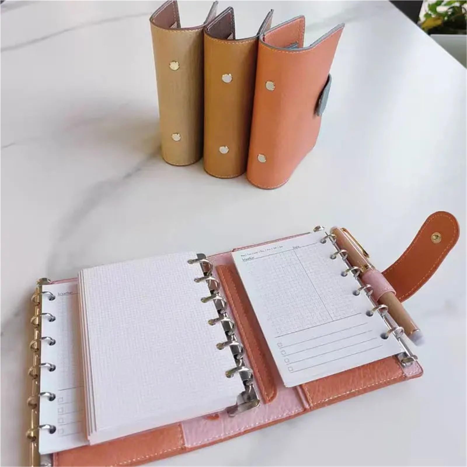 Meccanismo for raccoglitore ad anelli, confezione da 4 clip in metallo for notebook a fogli mobili fai da te | A7