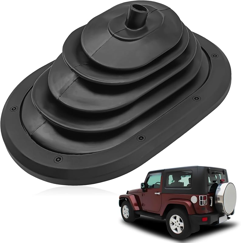 Coifa da alavanca de câmbio manual SYudwen para JP WrangIer 3.8L 2007 a 2010 – 1 unidade