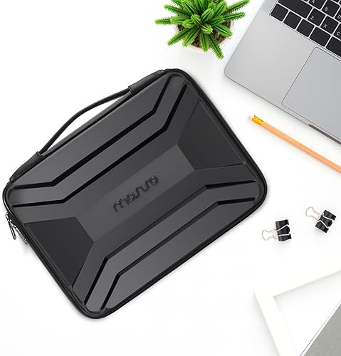 Miniatura 7 de MOSISO Funda rígida para laptop de 15-16 pulgadas, resistente al agua de 15.6 pulgadas, a prueba de golpes, compatible con MacBook HP Dell, funda
