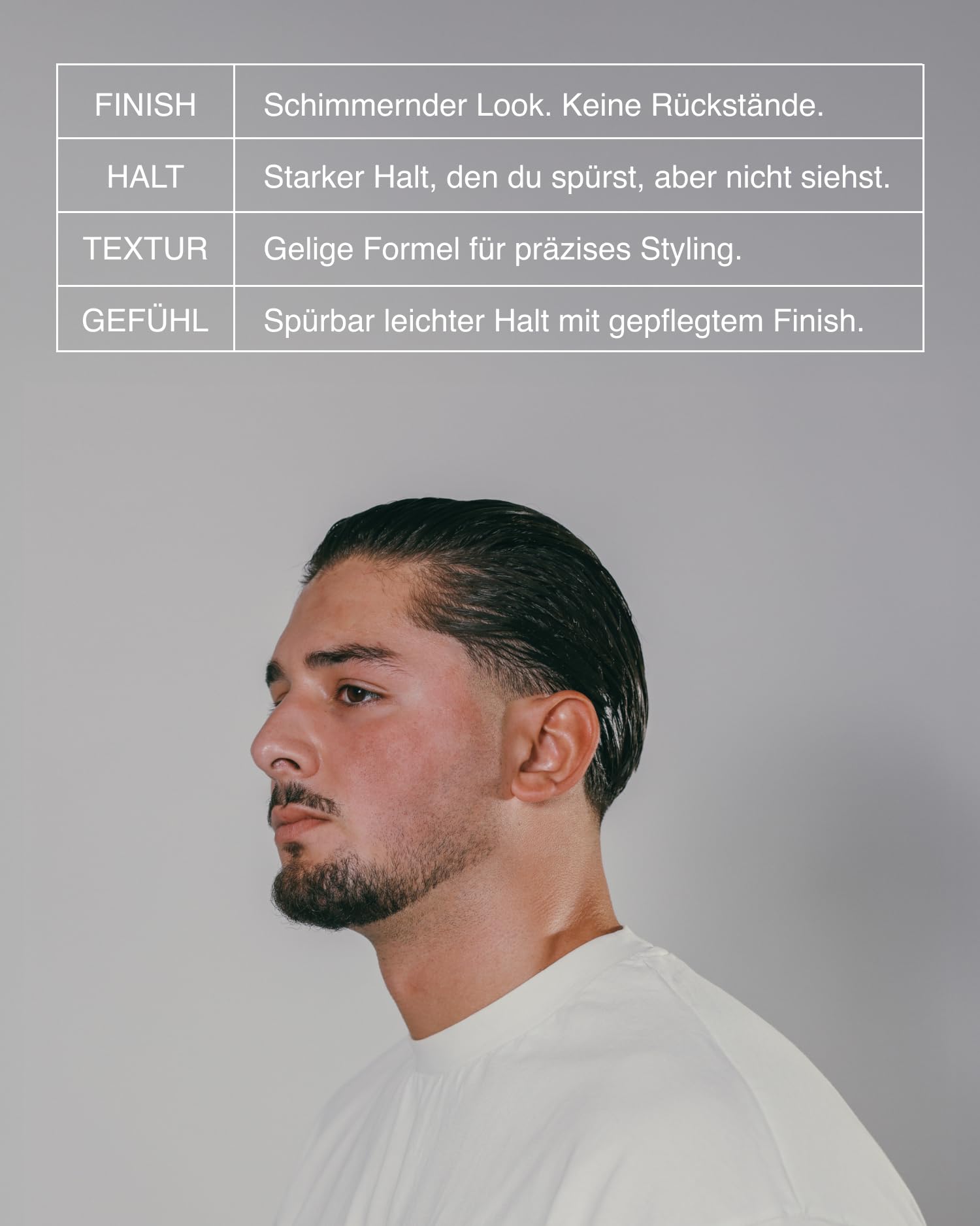 Haarwachs Glanz 150ml | Professioneller Wet-Look & Starker Halt | Barber-Qualität Styling Wax | Wassermelonen-Duft